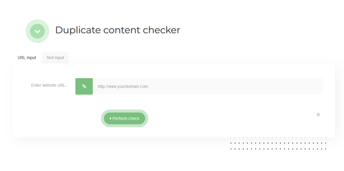 Duplicate Content Checker