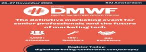 DMWF Europe (Digital Marketing World Forum) on 26 November 2024