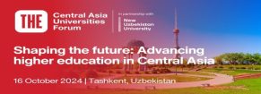 THE Central Asia Universities Forum 2024 | Tashkent, Uzbekistan | 16 October