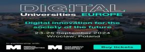 Digital Universities Europe 2024 | Wroclaw, Poland | 23-25 September