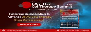 3rd CAR-TCR: Cell Therapy Summit Asia at Singapore