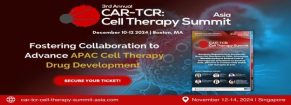 3rd CAR-TCR: Cell Therapy Summit Asia