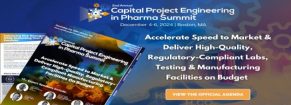 2nd Capital Project Engineering in Pharma Summit