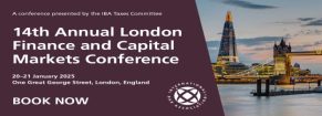 14th Annual London Finance and Capital Markets Conference