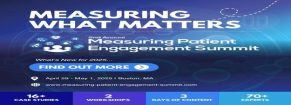 2nd Measuring Patient Engagement Summit