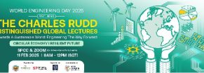 World Engineering Day 2025: Charles Rudd Distinguished Global Lectures