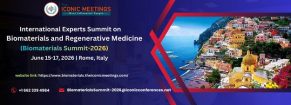 International Experts Summit on Biomaterials and Regenerative Medicine (Biomaterials Summit-2026)
