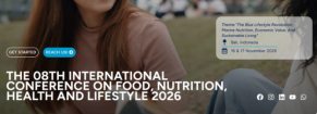 The 08th International Conference On Food, Nutrition, Health And Lifestyle 2026