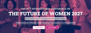 The 10th International Conference on the Future of Women 2027 (FOW 2027)