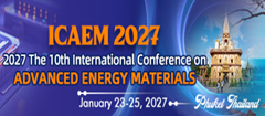 10th International Conference on Advanced Energy Materials (ICAEM 2027)