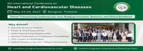 5th International Conference on Heart and Cardiovascular Diseases