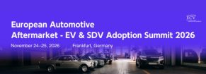 European Automotive Aftermarket – EV & SDV Adoption Summit 2026